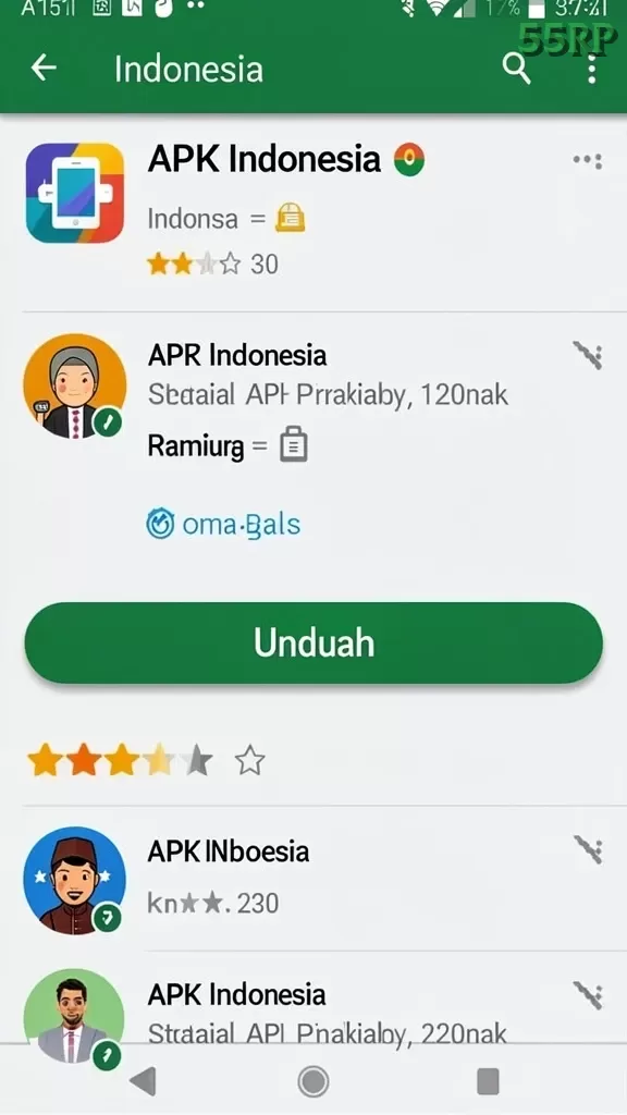 55rp Tangkapan Layar Resmi APK